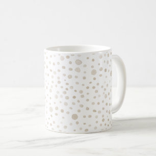 Dove Confetti Watercolor Dots Classic Mug