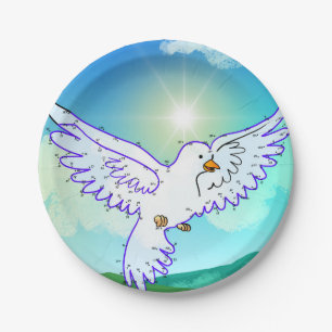 Dove Connect  Paper Plate