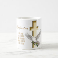 Dove Cross Scripture Confirmation Baptism
