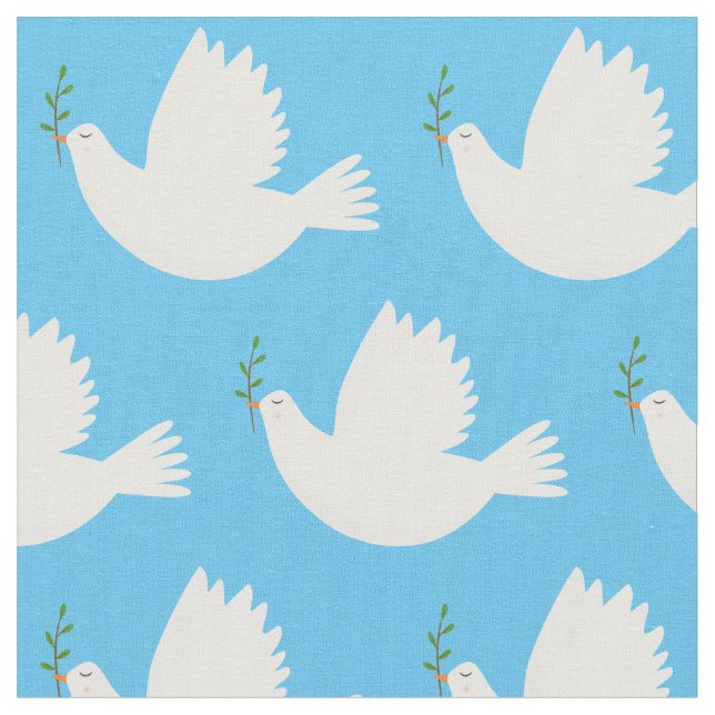 Dove Fabric (Close Up)