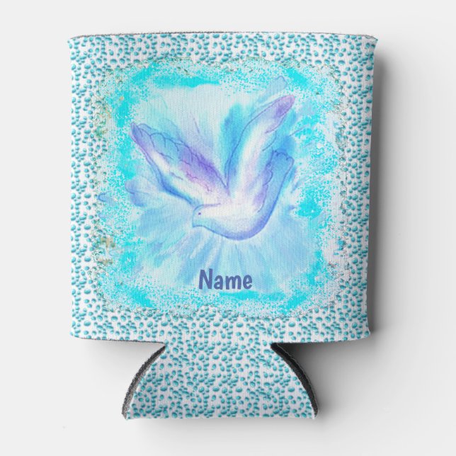 Dove Flying Can Cooler (Front)