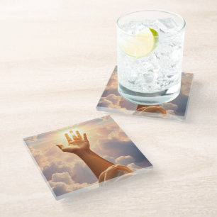 Dove Glass Coaster