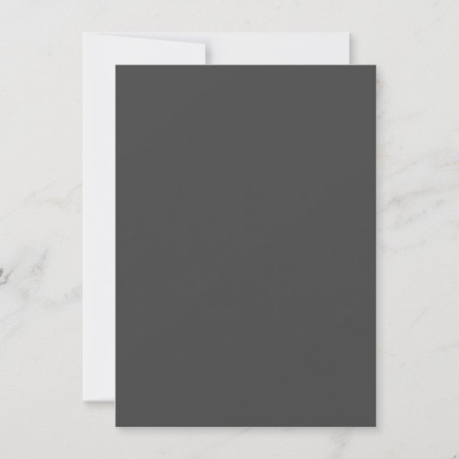 Dove Grey,Flint,Friar Grey, Invitation (Front)