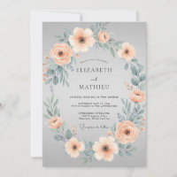 Dove Grey Peaceful Spring Wedding