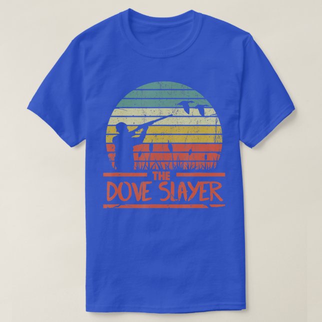 Dove Hunt Funny Retro Hunting Vintage  T-Shirt (Design Front)