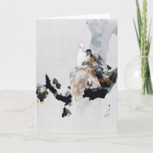 Dove in a Tree, Watanabe Seitei Card