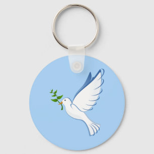 Dove Keychain