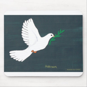 Dove - Kids Art for CHOC Mouse Mat