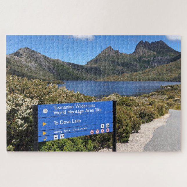 dove lake wilderness jigsaw puzzle (Horizontal)
