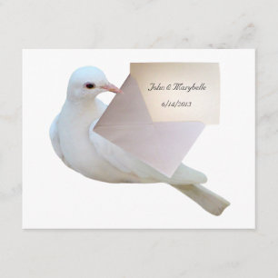 Dove Letter Invitations