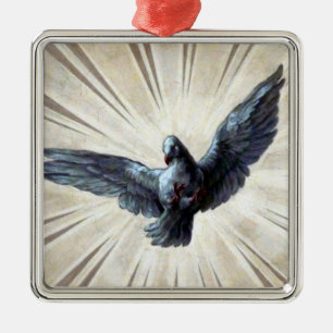 dove metal tree decoration