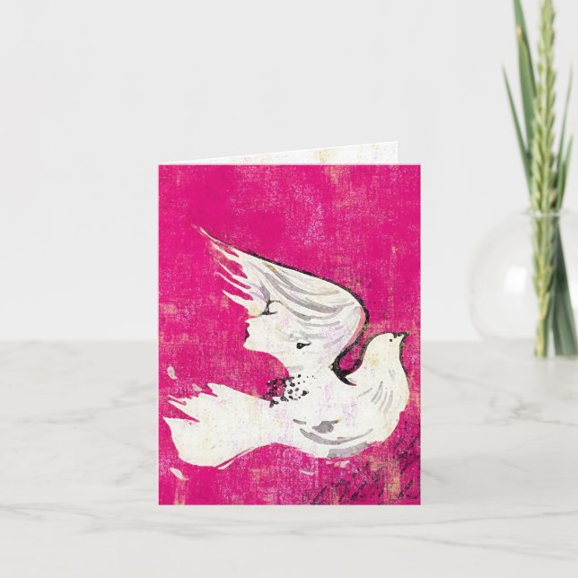 Dove of a Women ~ Card (Front)