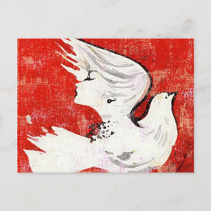 Dove of a Women ~ Postcard / Invitation