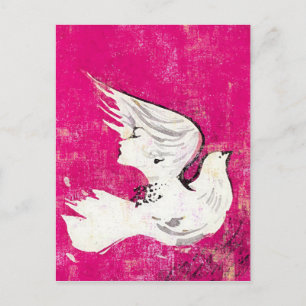 Dove of a Women ~ Postcard / Invitation