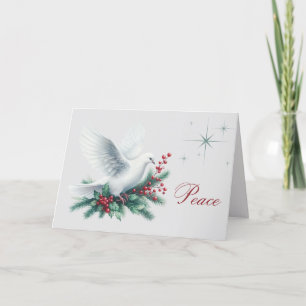 Dove of Peace Christmas Card