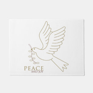 Dove of peace doormat