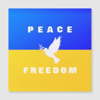 Dove of Peace - Flag of Ukraine - Peace - Freedom 