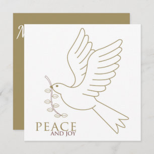 Dove of peace invitation