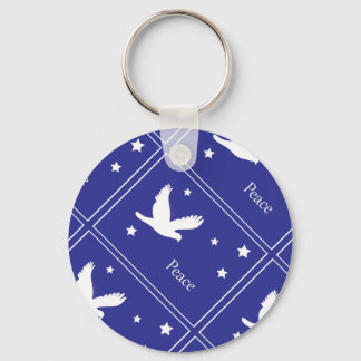 dove of peace key ring