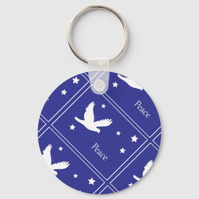 dove of peace key ring (Front)