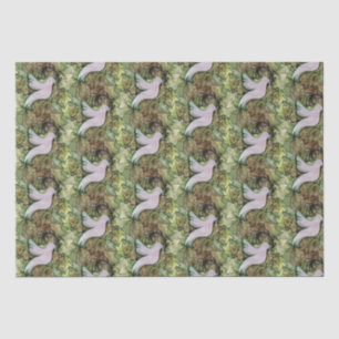 Dove of Peace on Earth and Hope for Worlds Peace Tissue Paper