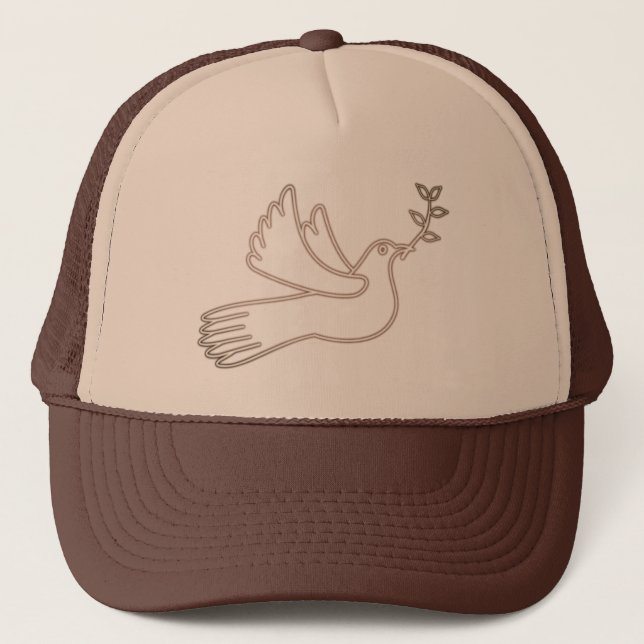 Dove & Olive Branch Trucker Hat (Front)