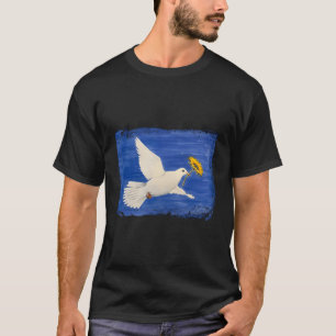 Dove Peace For Ukraine Ukraine Stand With Ukraine T-Shirt