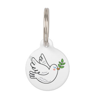 Dove Pet Tag