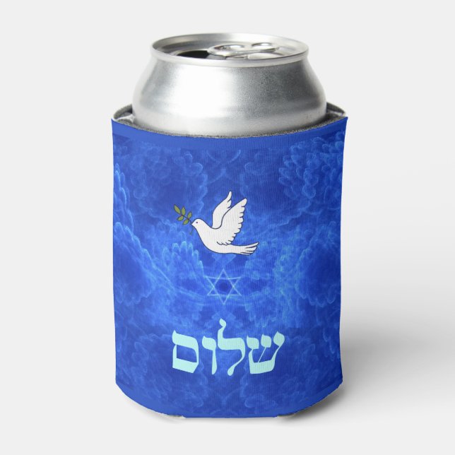 Dove - Shalom Can Cooler (Can Front)