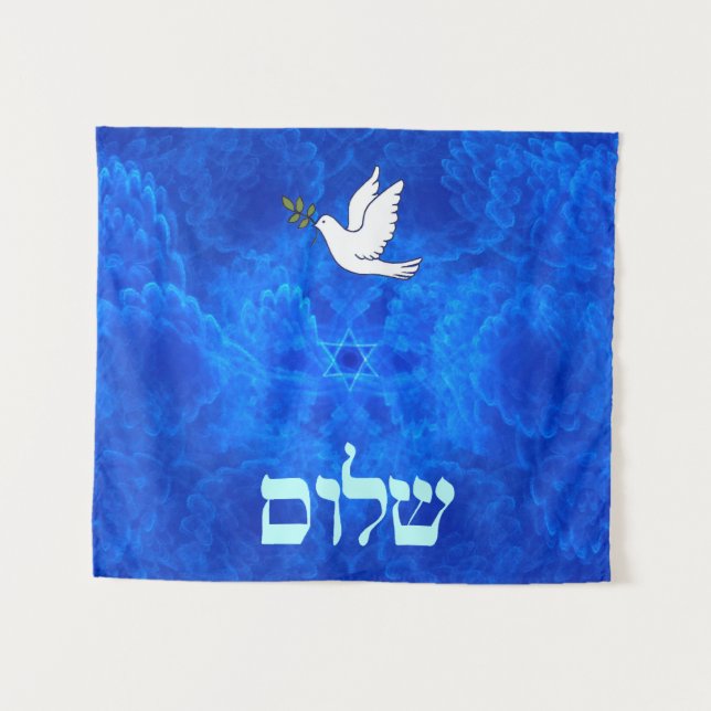 Dove - Shalom Tapestry (Front (Horizontal))