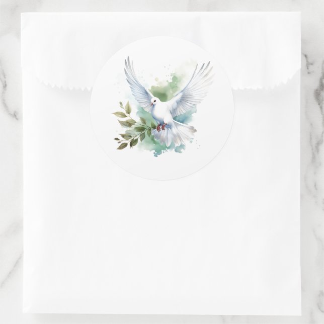 Dove Sticker (Bag)