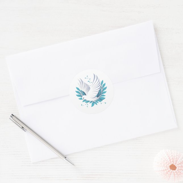 Dove Sticker (Envelope)