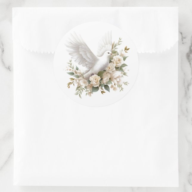 Dove Sticker (Bag)