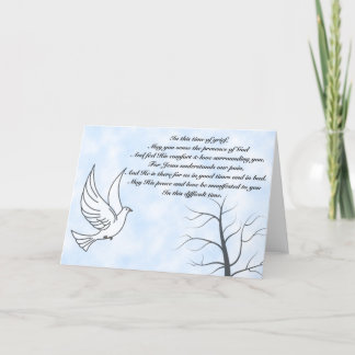 Dove Sympathy Card