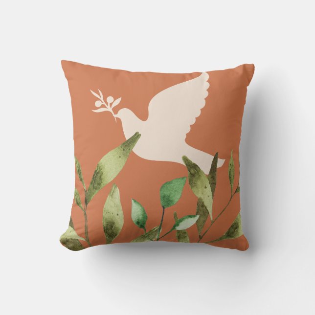 Dove & the Olive Branch Cushion (Front)