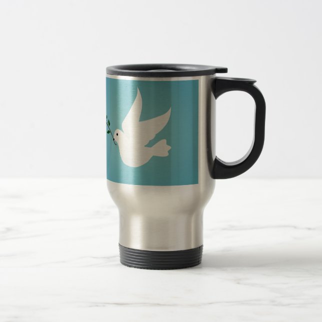 Dove Travel Mug (Right)