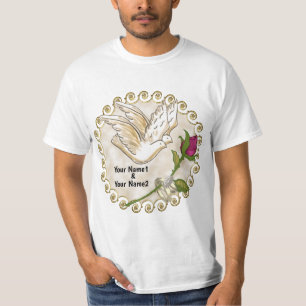 Dove Wedding Rings t-shirt