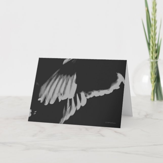 Dove Wings Greeting Card by Mark E... - Customised (Front)