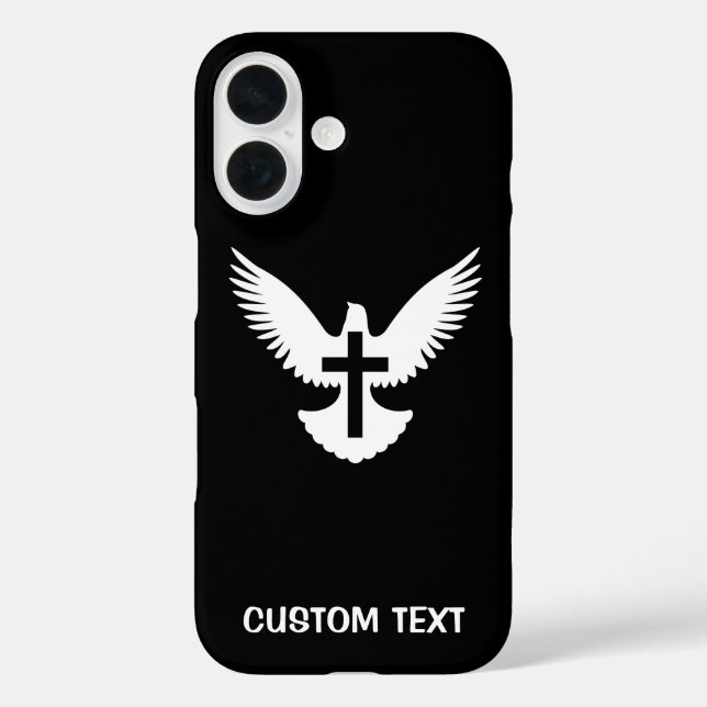 Dove with Cross Case-Mate iPhone Case (Back)