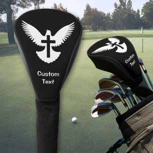 Dove with Cross Golf Head Cover