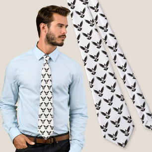 Dove with Cross Neck Tie