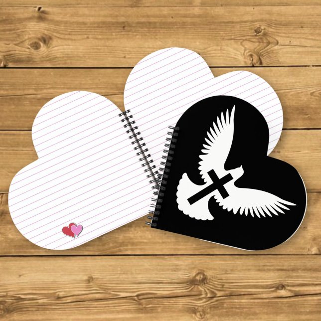 Dove with Cross Notebook (Creator Uploaded)