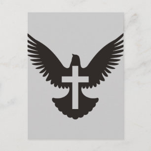 Dove with Cross Postcard