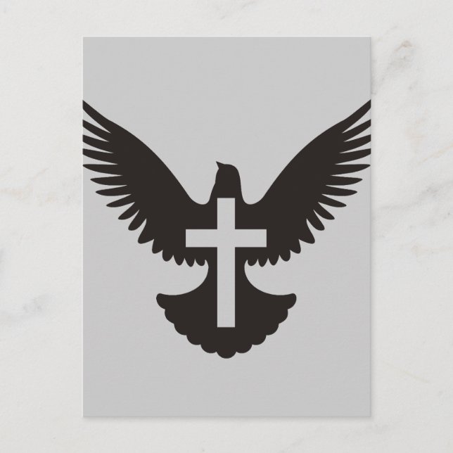 Dove with Cross Postcard (Front)