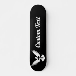 Dove with Cross Skateboard Deck