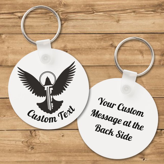 Dove with Key Keychain (Creator Uploaded)