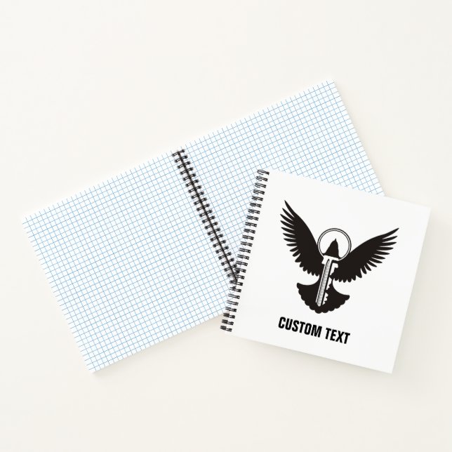 Dove with Key Notebook (Inside)