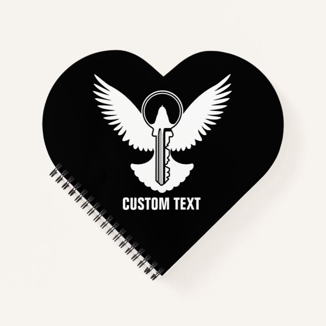 Dove with Key Notebook (Front)