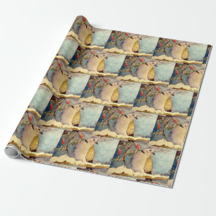 Dove wrapping paper