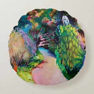 Dovecote Exotic Round Cushion